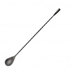 BarSpoon TEARDROP 30cm Premium BLACK [UrbanBAR] Bar Spoon