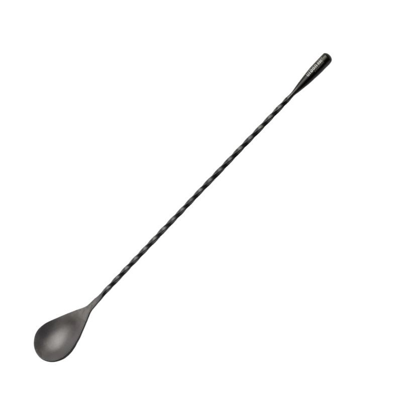 Cuchara de Bar TEARDROP 30cm NEGRO Premium [UrbanBAR] Bar Spoon