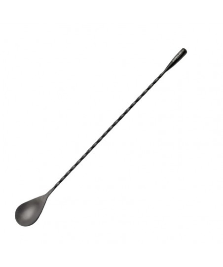 Cuchara de Bar TEARDROP 30cm NEGRO Premium [UrbanBAR] Bar Spoon