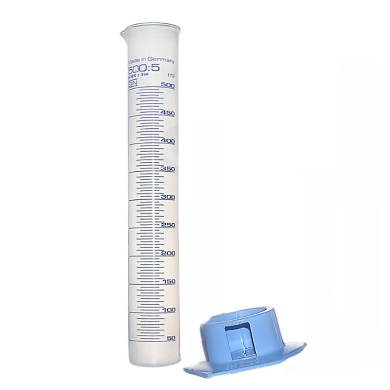 Cilindro GRADUADO 500ml de Plástico - Graduación 5ml