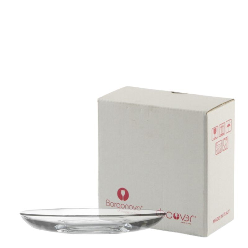 Plato de VIDRIO 11,5 Ø [BORGONOVO] para Taza Espresso