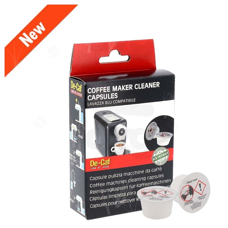 Cleaning Capsules (6pcs Set!) LAVAZZA BLUE Compatible Coffee Machines