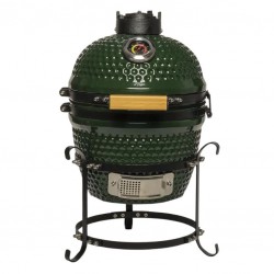 Kamado Charcoal Grill [PATTON] 13 inch Green (55CCE181)