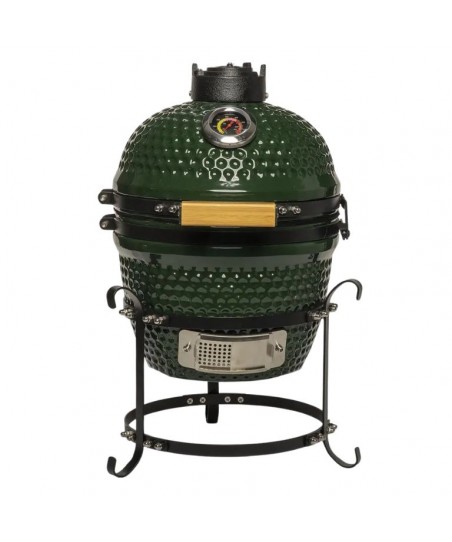 Parrilla de Carbón Kamado [PATTON] 13 inch Verde (55CCE181)