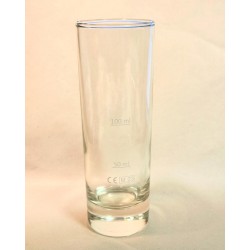 Medidor de Vidrio 50/100ml con Marcado CE - Medidor Profesional para Bar