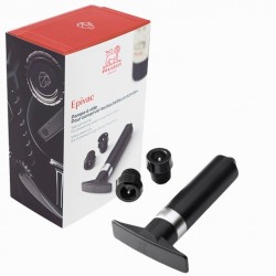 EPIVAC Vacuum Pump [PEUGEOT] for Wine Bottles with 2 Corks