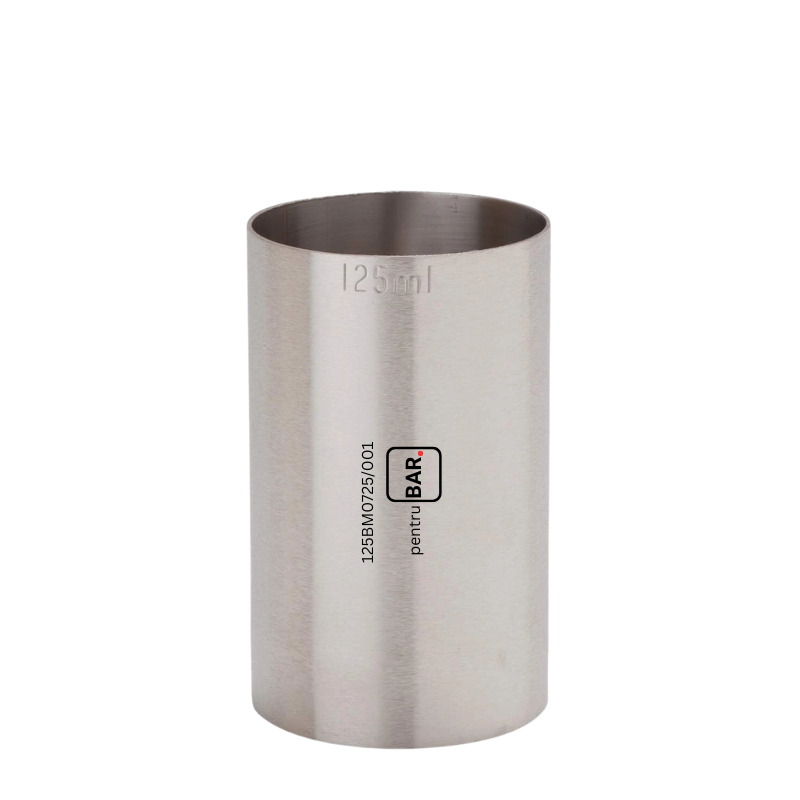 CE Marked Jigger 125ml - Metal Volume Measure for Wine