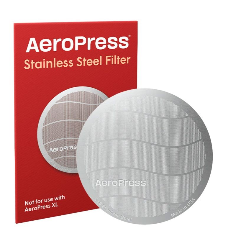Filtro de Metal ORIGINAL [AeroPress] Microfiltro REUTILIZABLE para Café