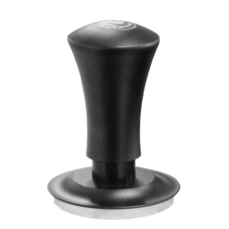 Prensador de Café 58 Ø ATONIVELANTE, DINAMOMÉTRICO [RHINOWARES] con Mango Metálico