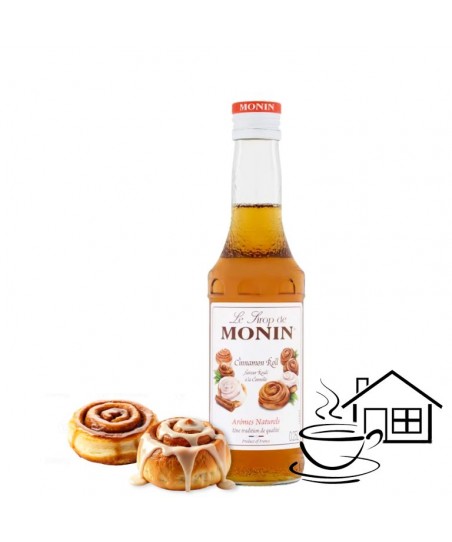 250ml - Sirope ROLLO DE CANELA / CINNAMON ROLL [MONIN]