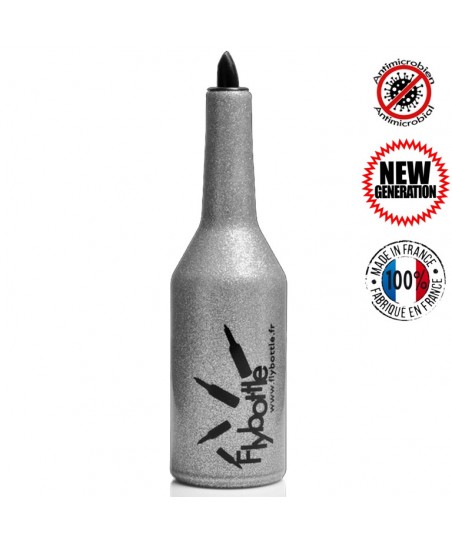 Flair Bottle PRO DISCO (Medium) [FLYBOTTLE ] Silver