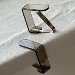 Abrazaderas / Pinzas para Mantel (¡juego de 4pzas!)