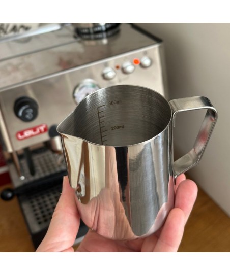 GRADUATED 350ml Milk Jug [BARISTA LINE] Barista Pitcher