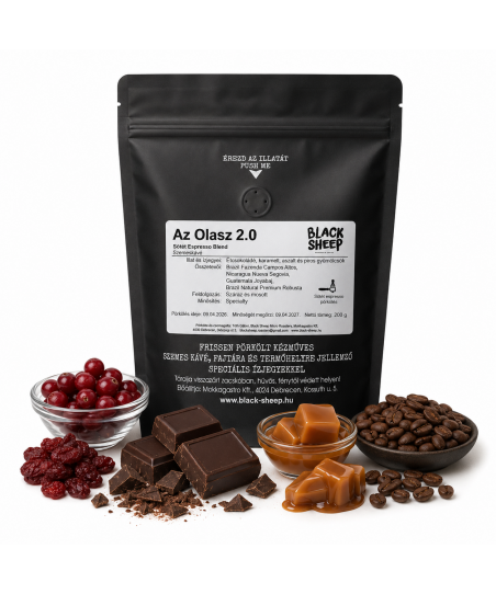 ITALIAN BLEND 2,0 [BLACK SHEEP] Whole Bean Coffee 200g