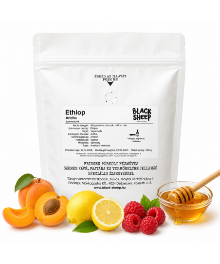 ETHIOPIA ARICHA [BLACK SHEEP] Café en Grano 200g