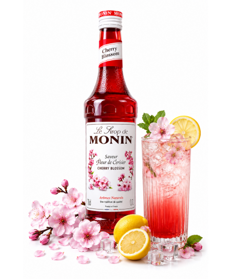 Sirope CHERRY BLOSSOM / FLOR de CEREZO [MONIN] 0,7L