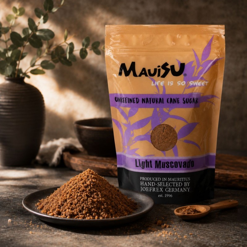 Azúcar de Caña DARK MUSCOVADO [MauiSU] Natural Sin Refinar 500g