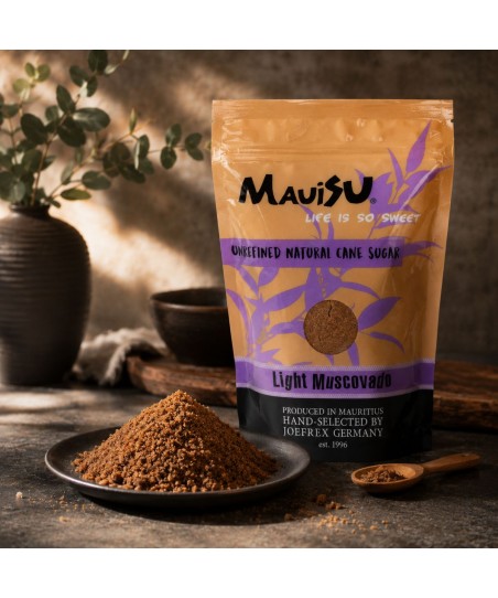 Azúcar de Caña DARK MUSCOVADO [MauiSU] Natural Sin Refinar 500g