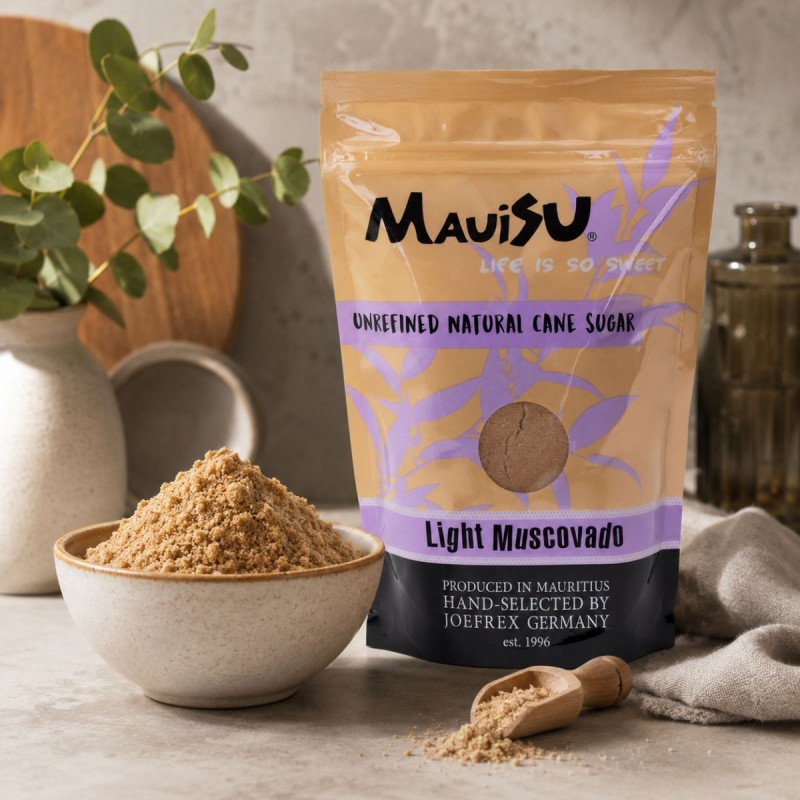 Azúcar de Caña LIGHT MUSCOVADO [MauiSU] Natural Sin Refinar 500g