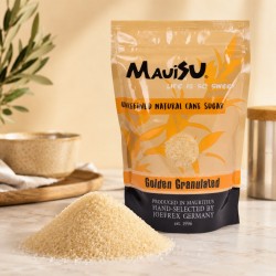 Azúcar de Caña GOLDEN GRANULATED [MauiSU] Natural Sin Refinar 500g