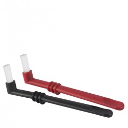 BARISTA Cleaning Brush (BLACK / RED) [JoeFREX] for Espresso Machine Group Head