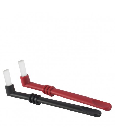 BARISTA Cleaning Brush (BLACK / RED) [JoeFREX] for Espresso Machine Group Head