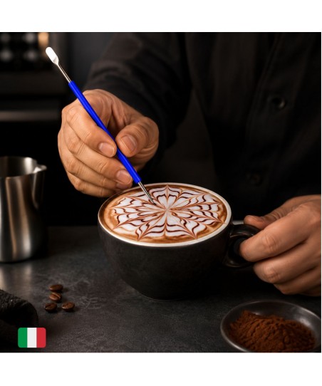 Lápiz Latte Art AZUL [MOTTA] para Decor Cappuccino