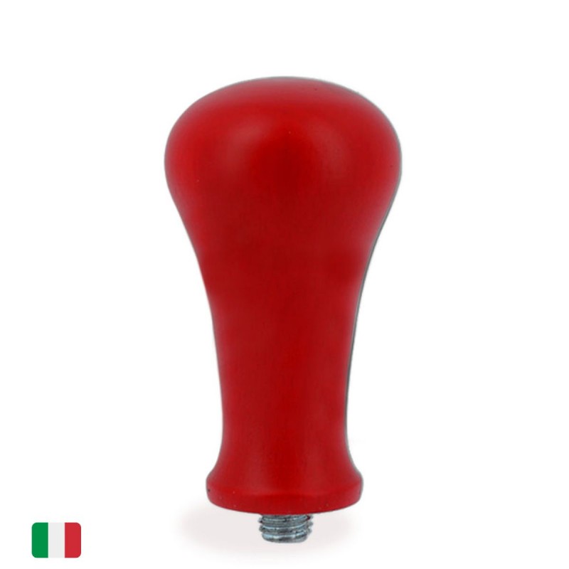 WOODEN Tamper Handle [MOTTA] red