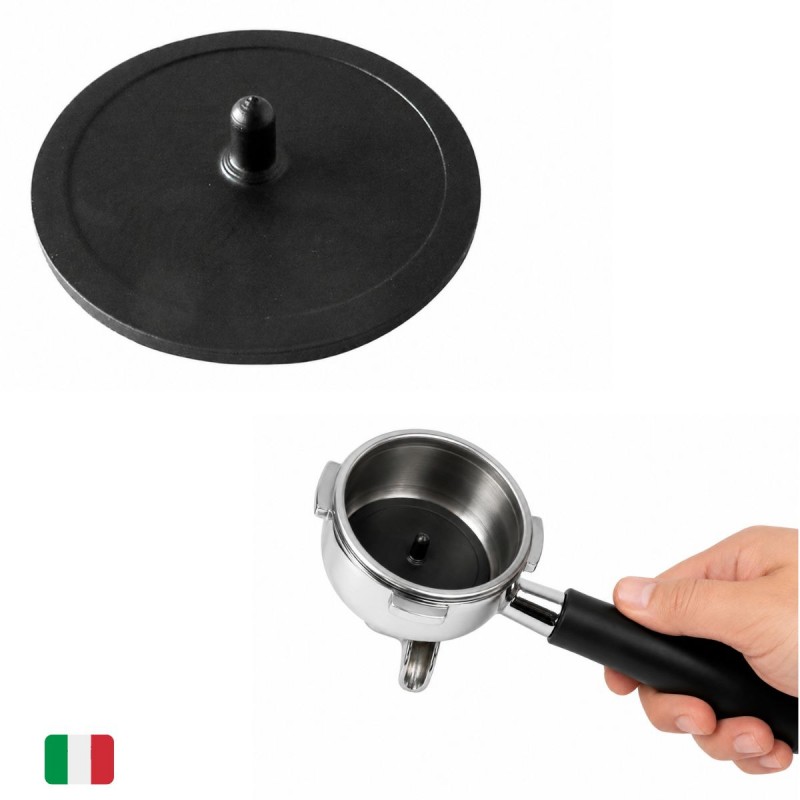 Tapa de Goma Ø50 mm (Repuesto Filtro Ciego) para Backflush – Limpieza del Grupo Máquina de Espresso