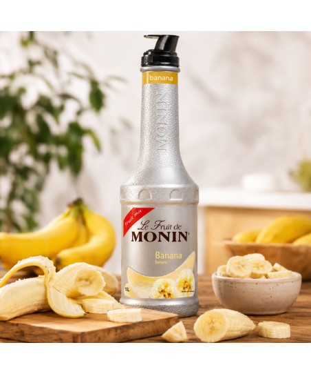 BANANA Fruit Puree [MONIN] 1L