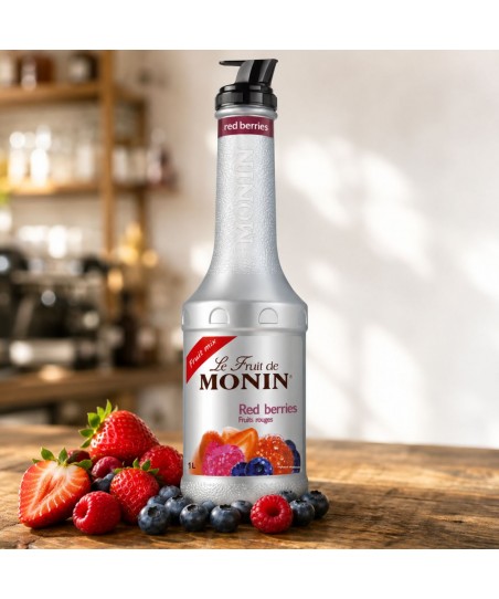 Puré de Frutas FRUTOS DEL BOSQUE / RED BERRIES [MONIN] 1L