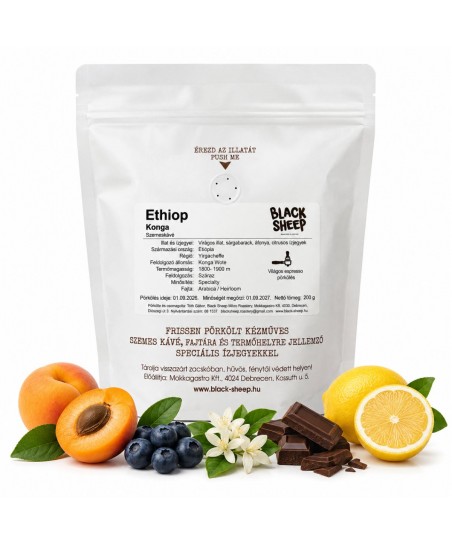 ETIOPÍA KONGA [BLACK SHEEP] Café en Grano 200g